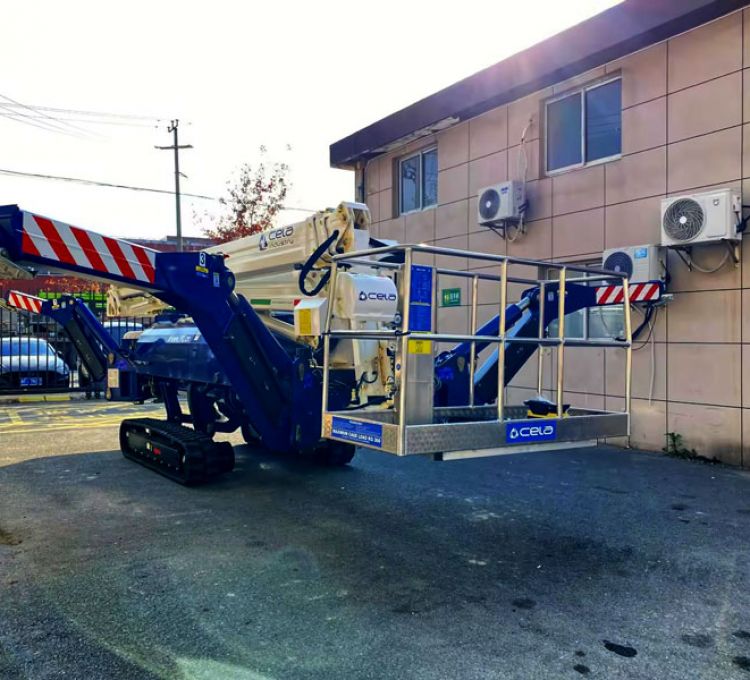 亞卡黎引進(jìn)意大利CELA蜘蛛車——DT CRAWLER 40，專為中國(guó)市場(chǎng)量身打造